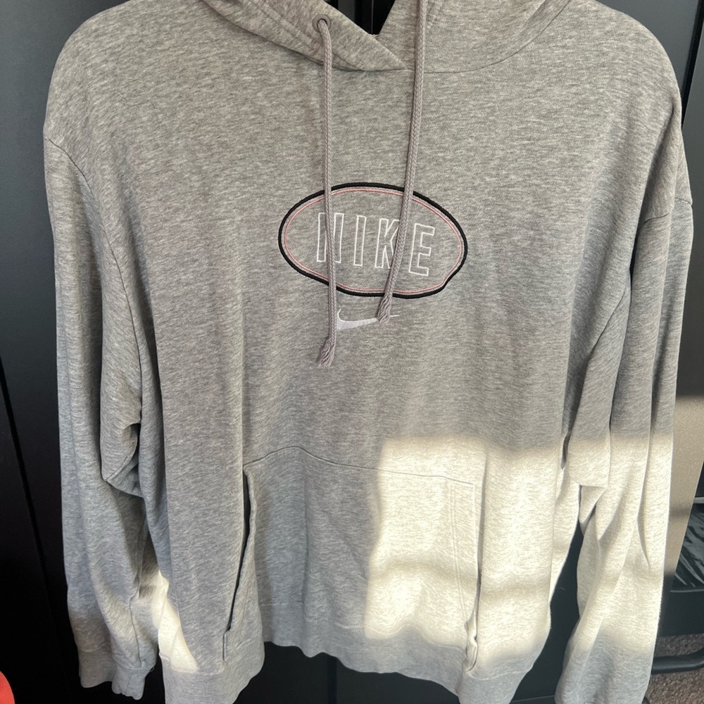 Vintage Nike Black Tag Graphic Logo Spellout Sweatshirt Sz L hoodie